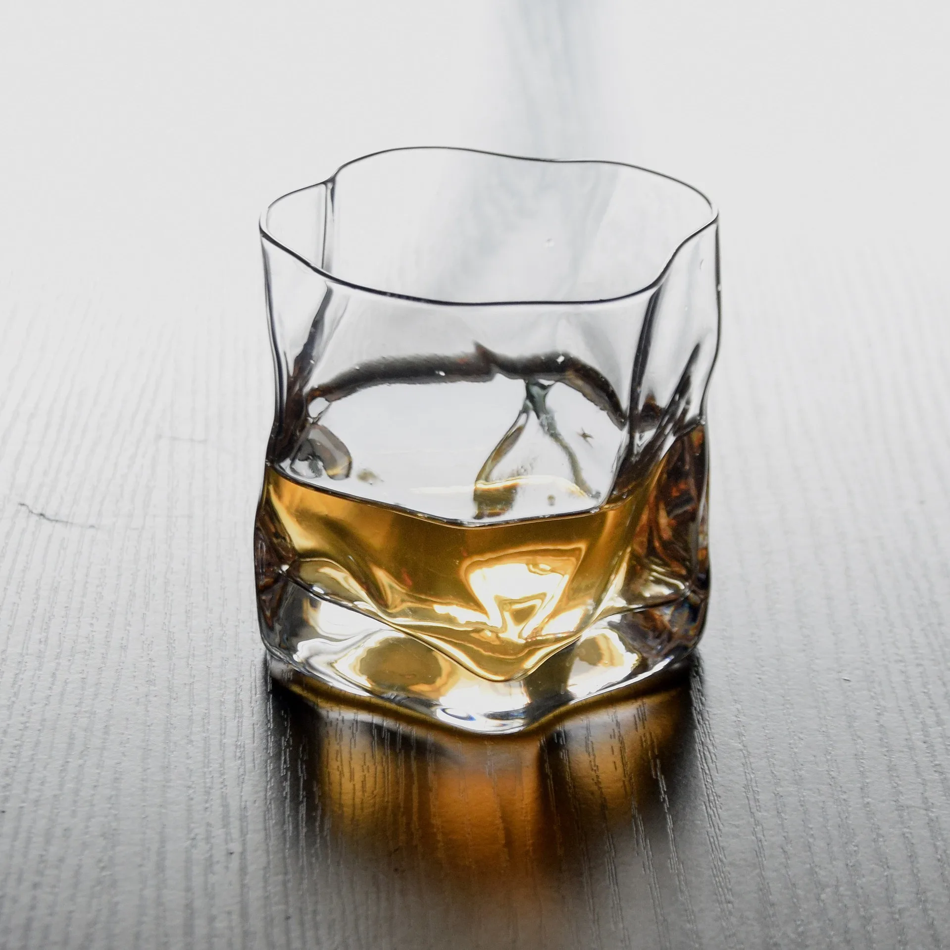 【極美品】BERWICH BR別注SCOTCH RELAX GOLD STONE Japanese Handmade Whiskey Glass, Heat-Resistant Juice Cup