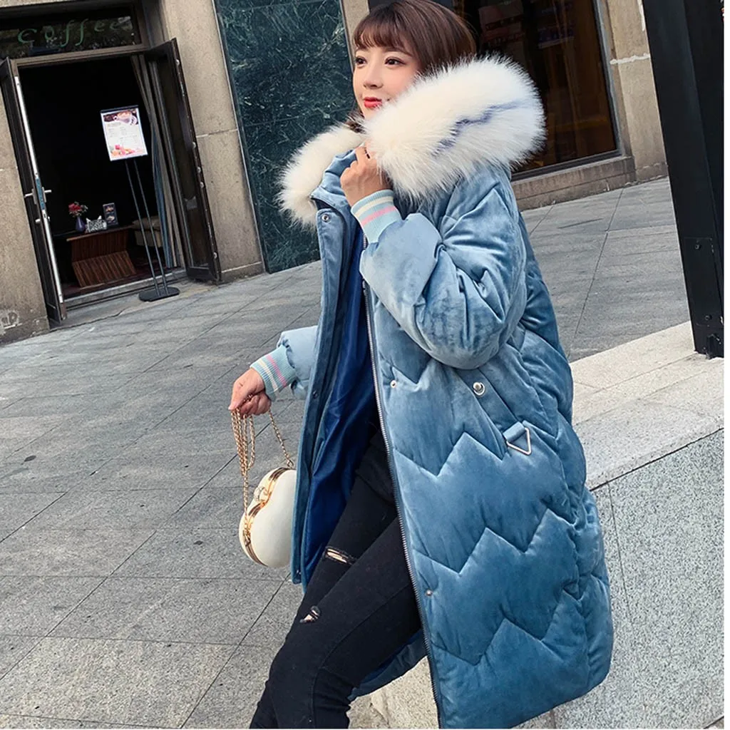 Chaqueta mujer manteau femme hiver, верхняя одежда, куртки с длинными рукавами, пальто с хлопковой подкладкой и карманами, abrigos mujer invierno