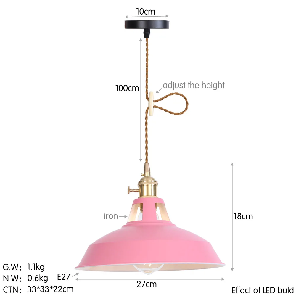 D0106粉色 尺寸图 英文版
