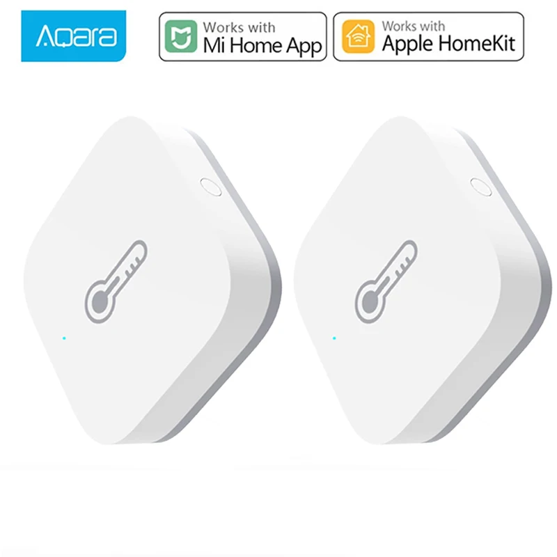 Aqara Zigbee датчик температуры и влажности беспроводной термометр гигрометр Mijia для
