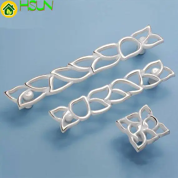 

3.75" 5" Ivory White Gold Drawer Pulls Handles Knobs Dresser Knob Pull Modern Kitchen Cabinet Door Handles Hardware 96 128mm