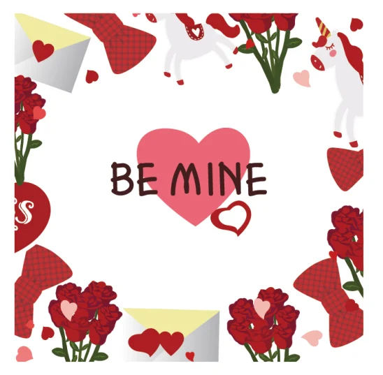 I Love U Valentine's Day Theme Party Decoration Tableware Sets Sweet Wedding Parties Supplies Baby Romantic Be Mine Party Favors
