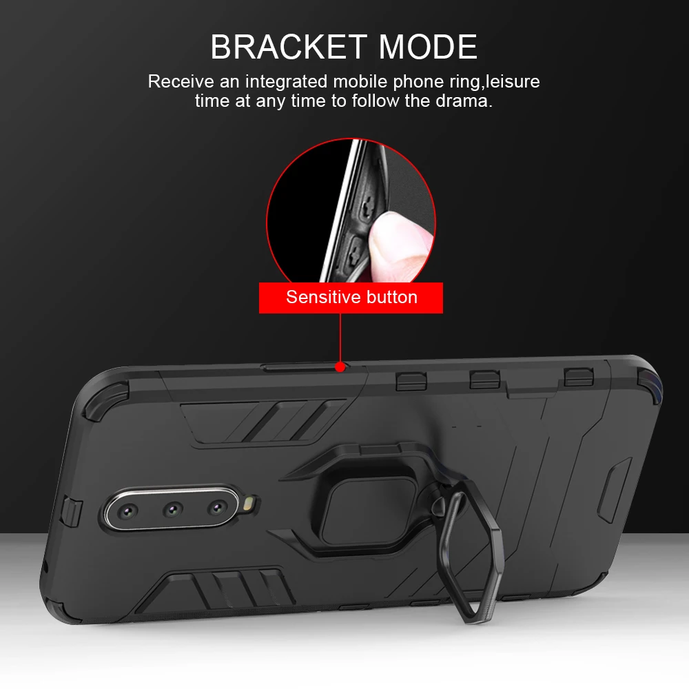 Жесткий Модный Магнитный стелс держатель чехол для Xiaomi Redmi Note 8 6 pro 7A Note 7 5 Pro Plus 4 Чехол
