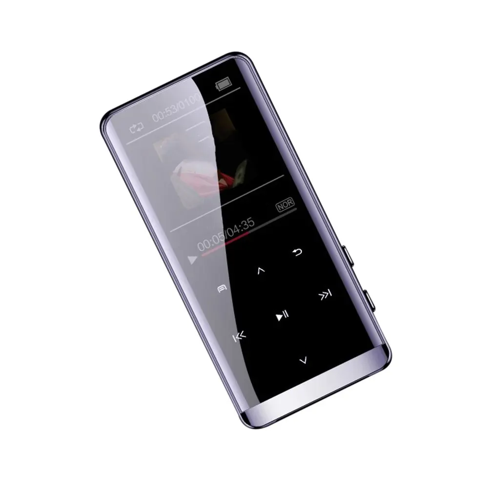 Reproductor MP3 con Bluetooth, altavoces deportivos de música HIFI, grabadora de Radio FM, soporte OTG Walkman