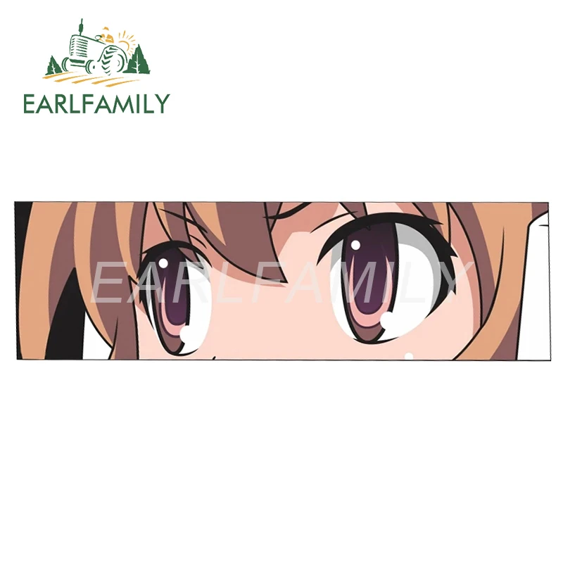 EARLFAMILY 43cm x 34.7cm for Toradora Car Stickers Vinyl Material Decal  Waterproof Sunscreen Occlusion Scratch Decoration - AliExpress