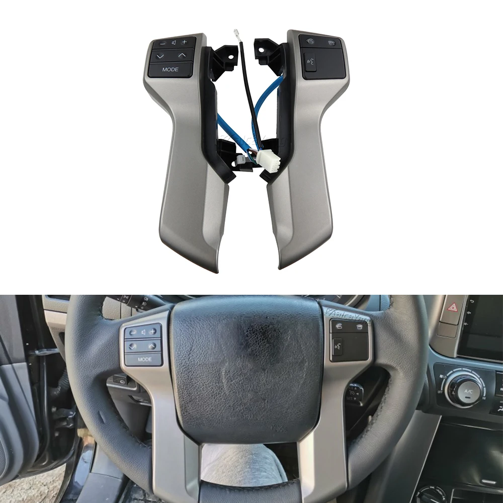 84250 60140 Car Multifunction Steering Wheel Control Switch For Toyota Land Cruiser Prado 150