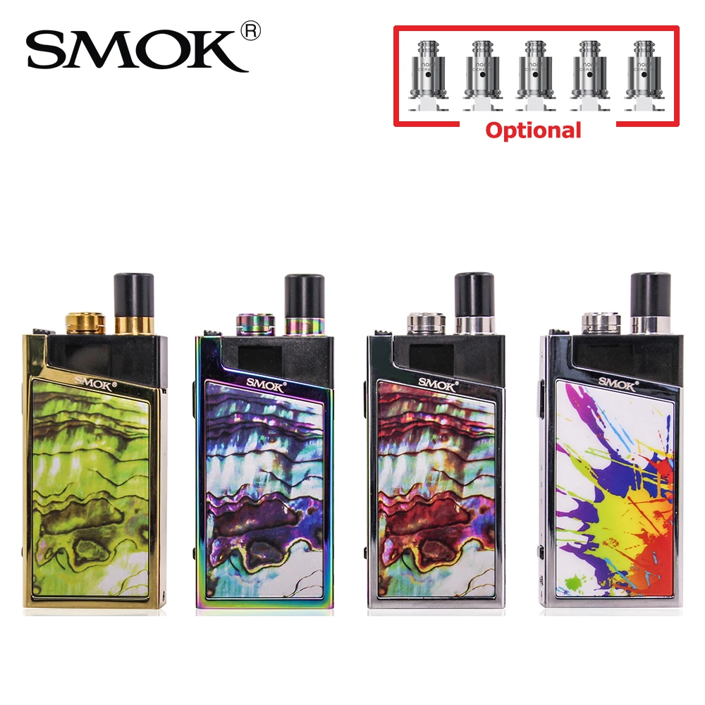 SMOK Trinity Alpha Pod Vape комплект 1000 мАч 2,8 мл Pod системный картридж Nord Mesh MTL катушка электронная сигарета испаритель