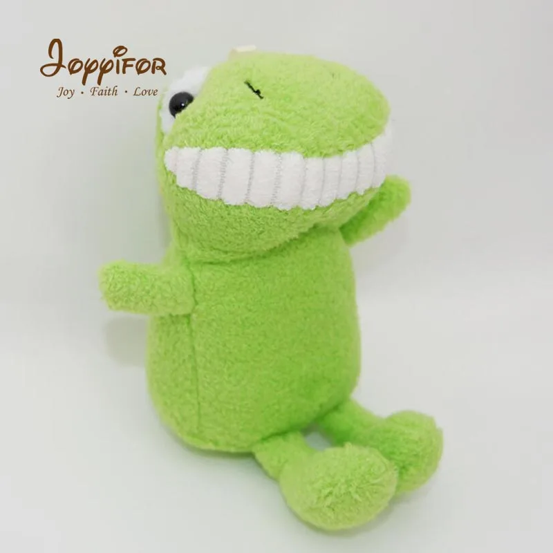 Joyyifor Animal big white tooth doll elephant rabbit dinosaur cute cartoon character boy girl pendant gift - Цвет: Шоколад