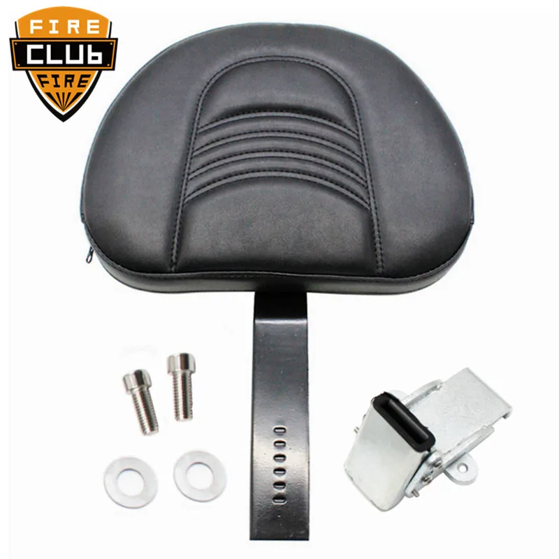 

Motorcycle Adjustable Plug-In Driver Rider Backrest Kit For Cross Country & 2012-2013 Hard-Ball For Victory 2010-2017