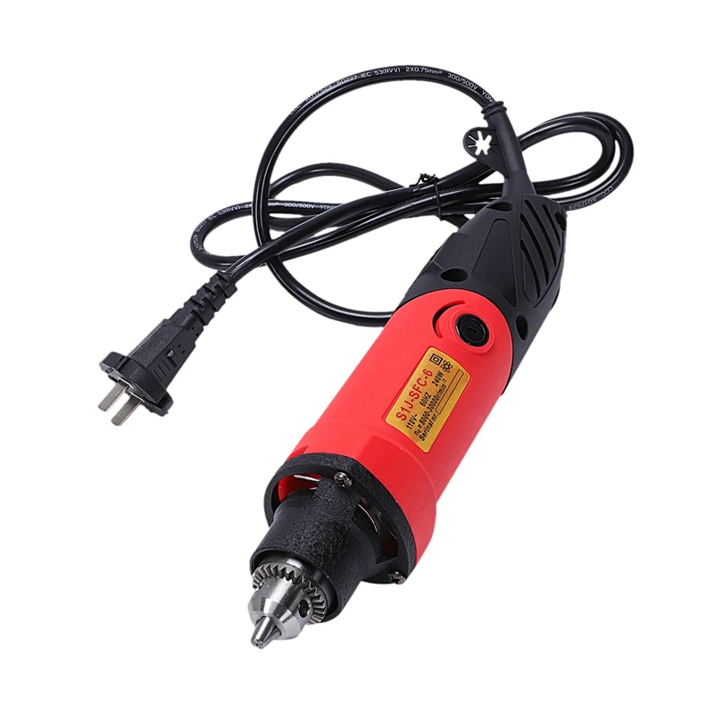 Us Plug,240W Electric Mini Drill For Rotary Power Tool Engraver Drilling Machine Grinder Abrasive Home Diy Tool