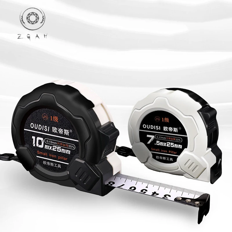 

Steel Tape Measure 3/5/7.5/10 Meters Wear-resistant Roulette Steel Tape Measure Retractable Metric Woodworking Tape Measure