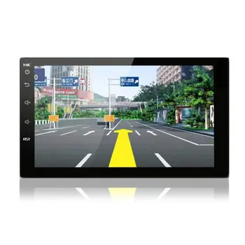 

Low price 7 Inch Car GPS Navigation 1080P Intelligent Automobile Navigators With Rear View Camera For Android System hot