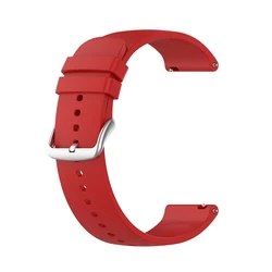Premium 20mm Silicone Watch Strap - Versatile Wristband Bracelet for Venu 2 Plus (Red)