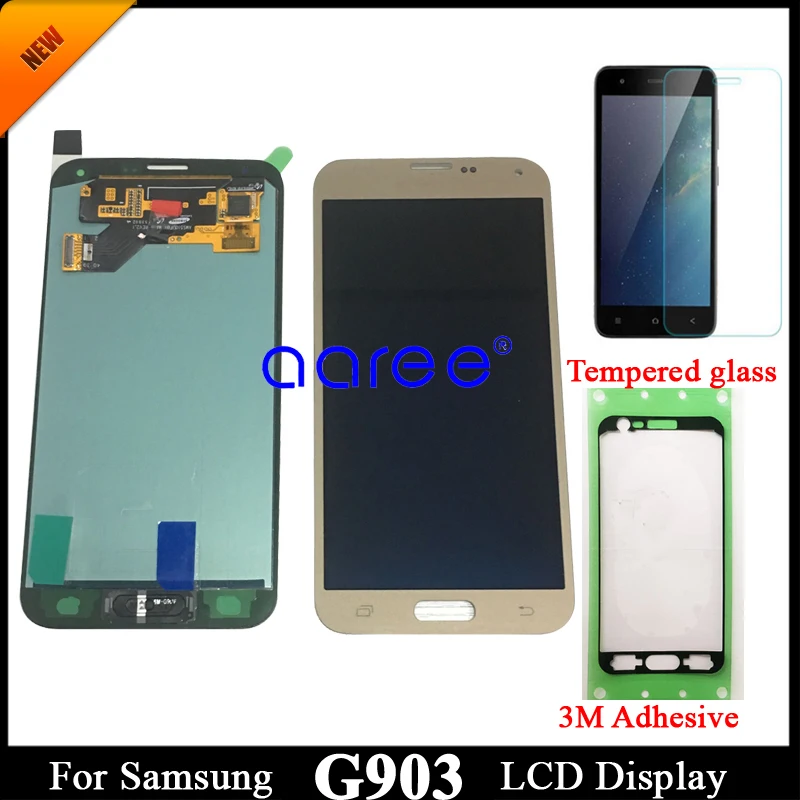Протестированный супер AMOLED для samsung S5 NEO G903 ЖК-дисплей для samsung G903F S5 NEO ЖК-экран сенсорный дигитайзер сборка