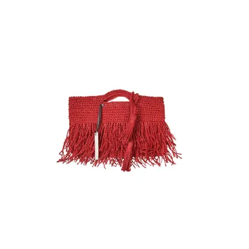 

HANDKNITTED HANDMADE SEXY ATTRACTIVE COLORFUL SUMMER SPRING WOMAN CLUTCH BAG