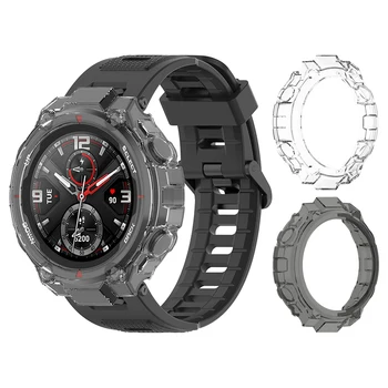 

Translucent TPU silicone protective shell For Amazfit T-REX A1918 Case Cover for Amazfit t rex Smartwatch accessories
