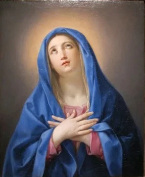 

Artist hand painted oil paiting, Original ，Praying the Virgin Mary is beautiful, on canvas , 100% hand painted,