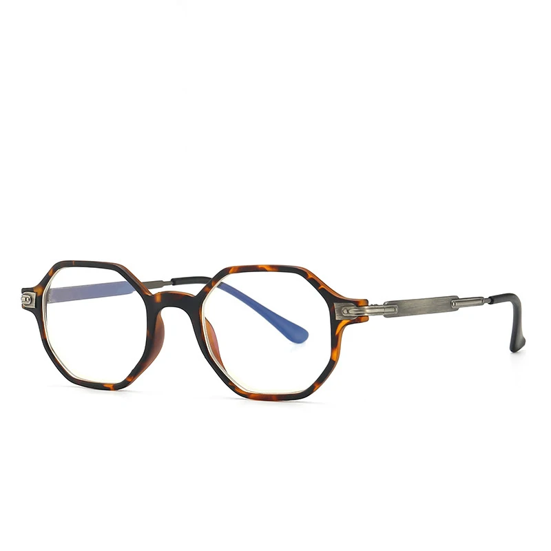 Iboode полигон анти голубой свет очки Рамка металлические оптические сеточки для женщин и мужчин компьютерные игровые очки