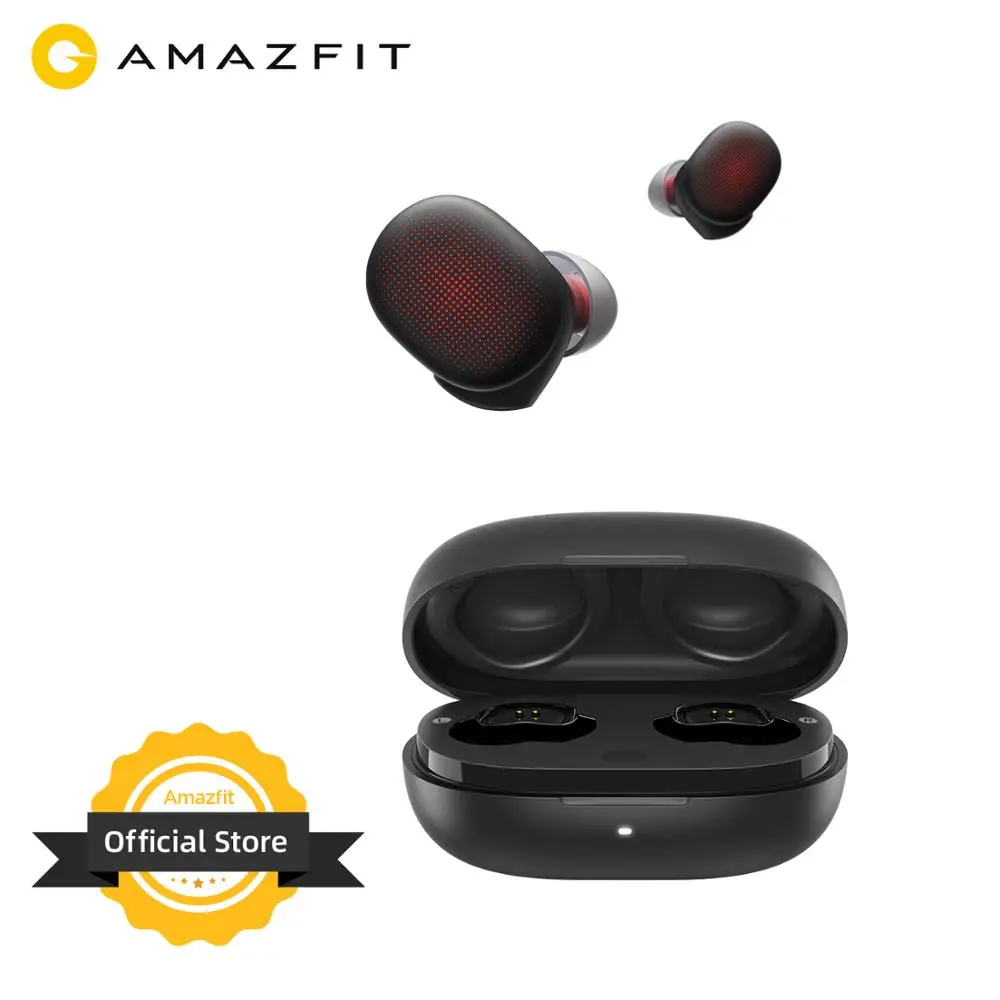  100% Оригинальные Amazfit Powerbuds наушники беспроводные в ухо монитор сердечного ритма Bluetooth 5,0 для iOS Android 24 часов работы 
