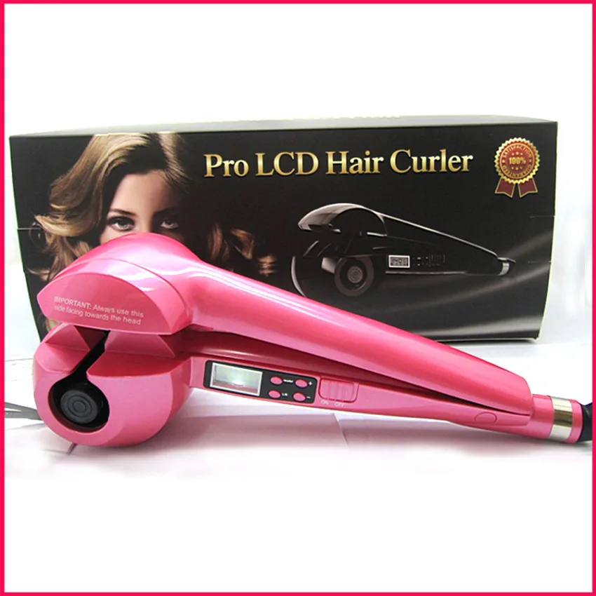 

LCD Professional automatic Hair Curler Styling Tools Female curlers curling Wand Ceramic Heating Care Wave curl iron Anti-perm