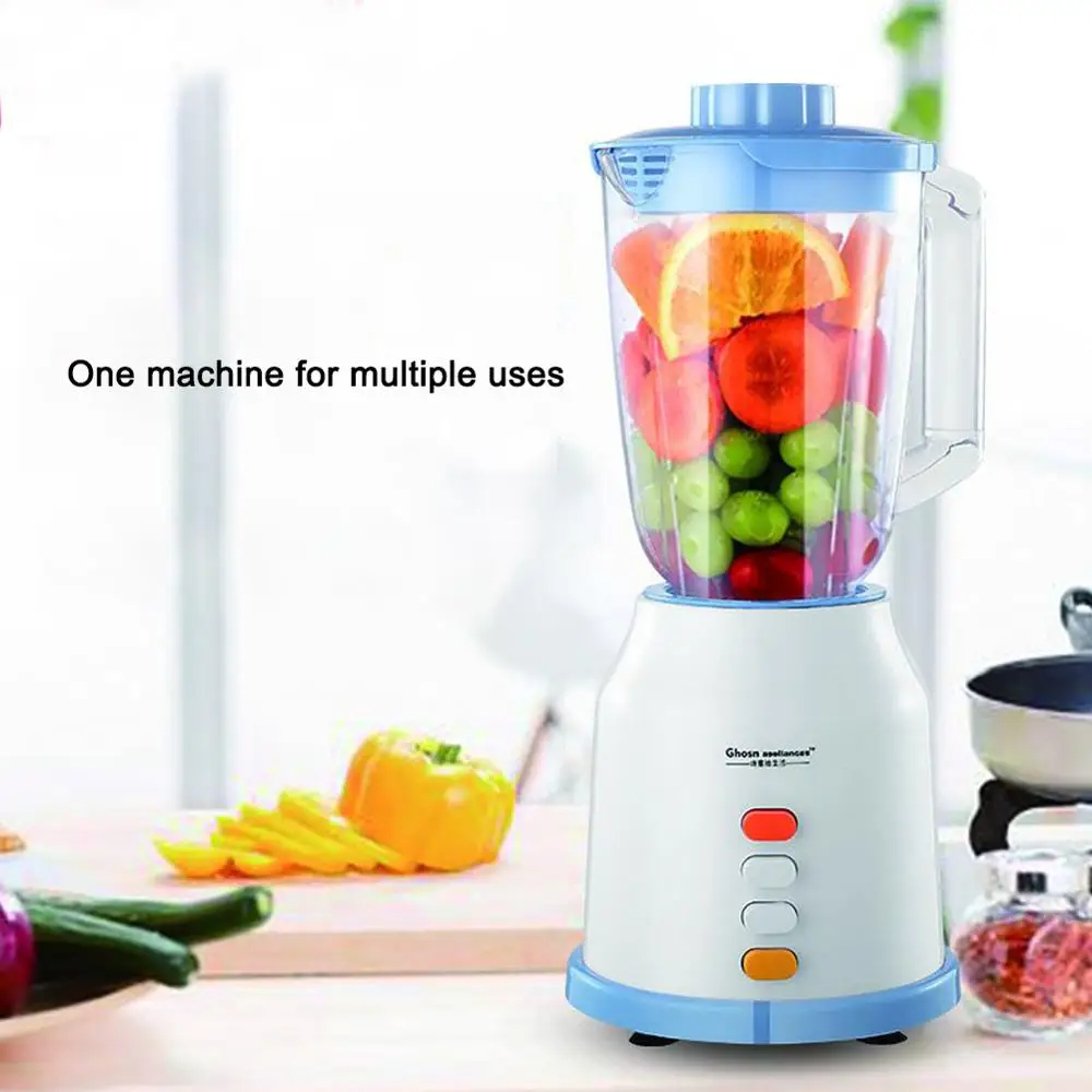 Household Large Capacity Juicer Multifunction Juicer 1500Ml Can Meat Grinding GiftsManual
