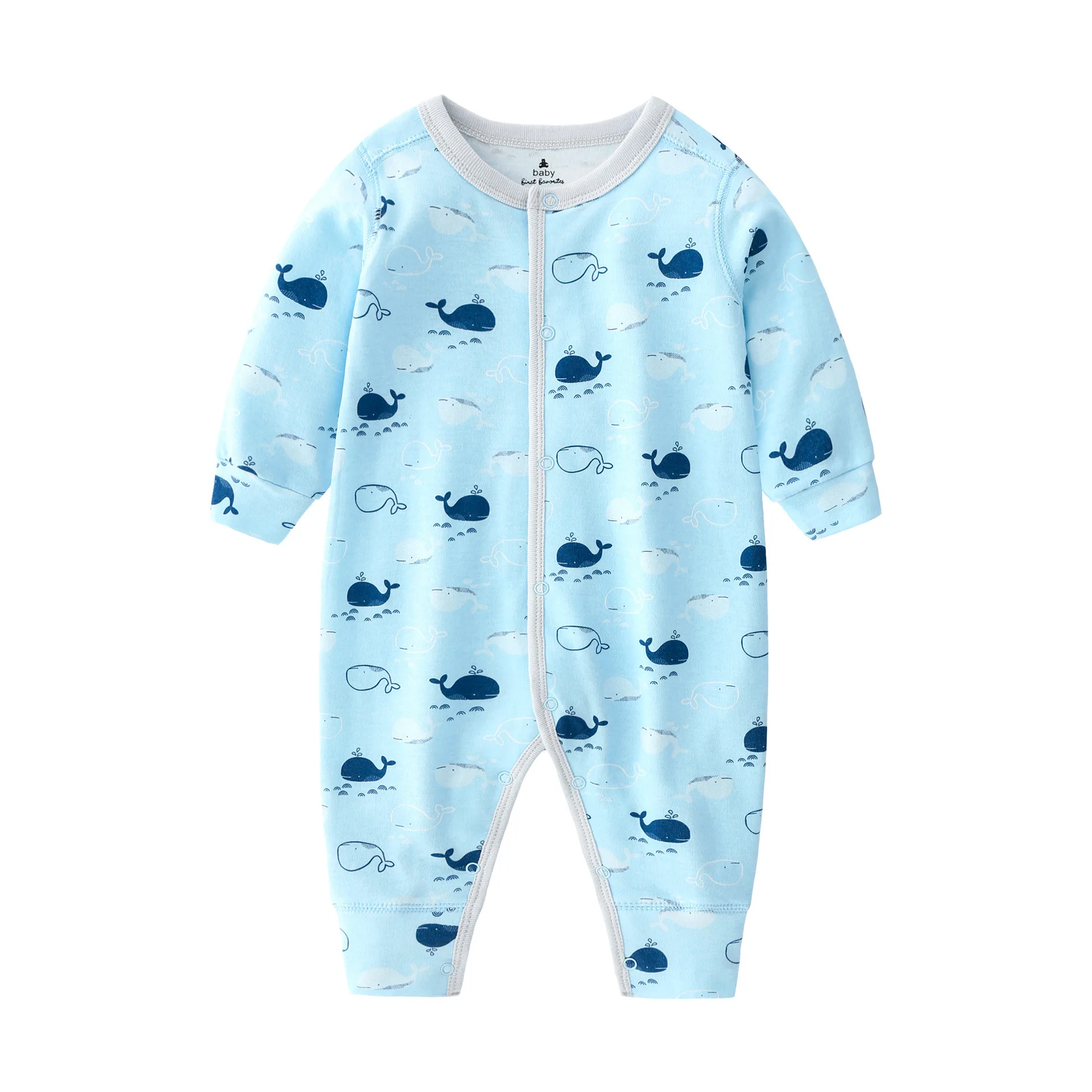 3PCS/Lot Spring Autumn Baby Romper Cotton Newborn Baby Clothes Long Sleeve Baby Girl Clothing Cartoon Jumpsuit Infant Clothes