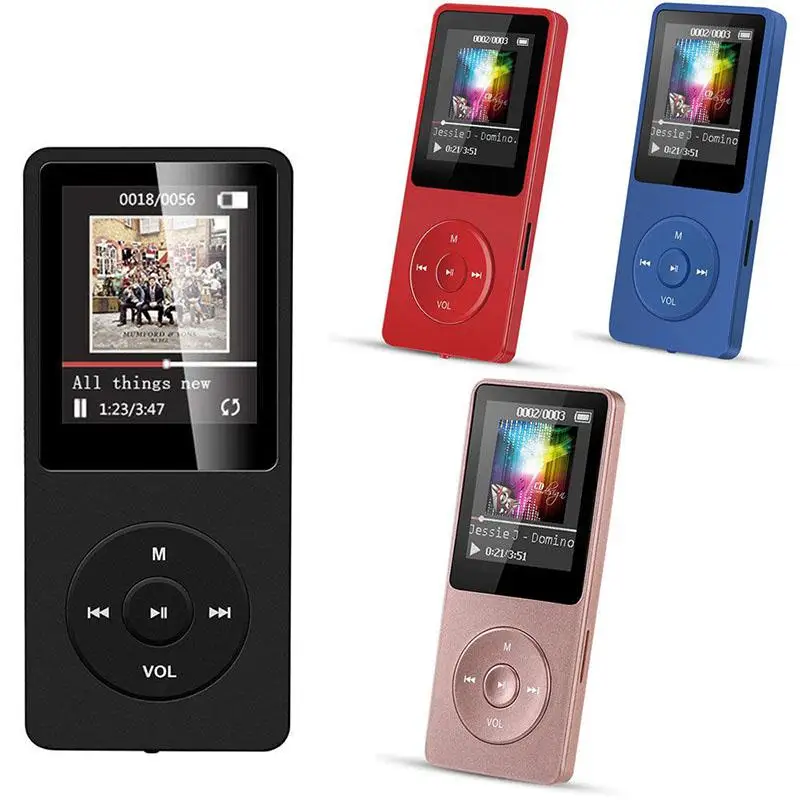 Portable Multifunction 8GB 70 Hours Playback Lossless Sound Music AVI MP3 Player
