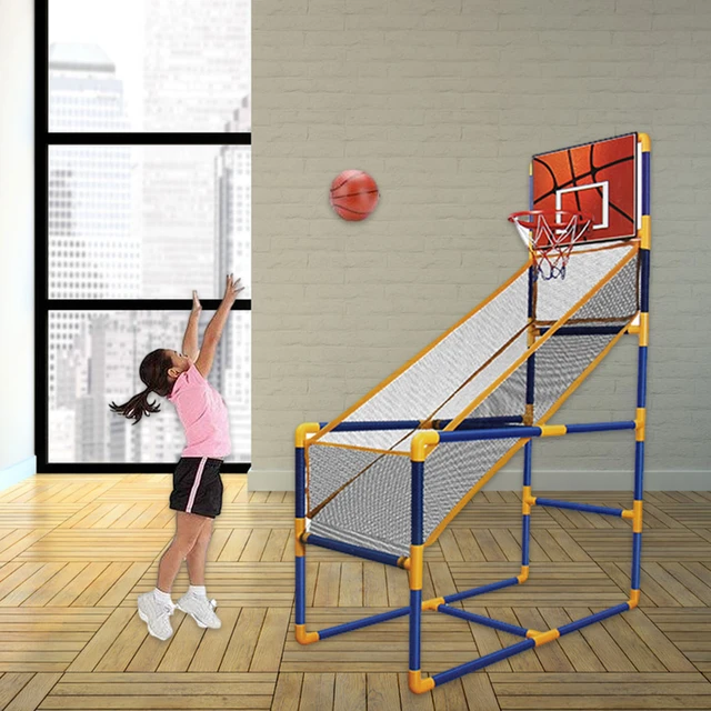 Machine de jeu de basket-ball à pièces d'arcade, machine de jeu de  basket-ball, pièce de monnaie de rue classique - AliExpress