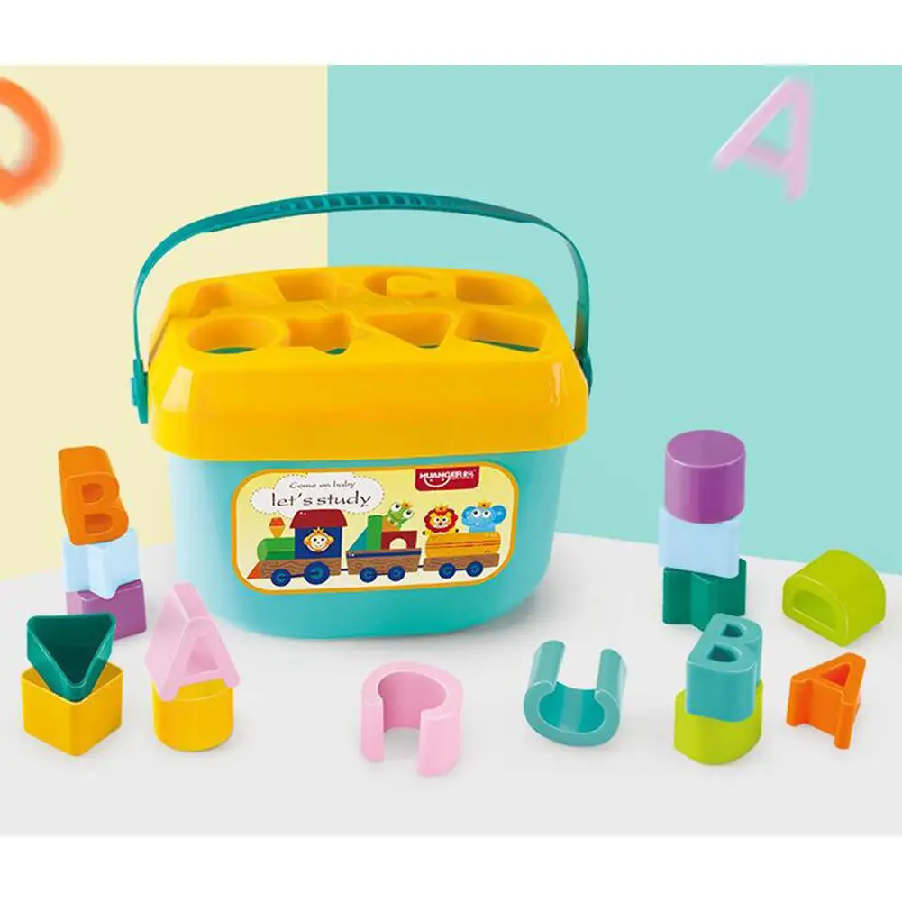 Kuulee Baby's First Blocks Box От 1 до 3 лет многофункциональная детская игрушка для развития ума