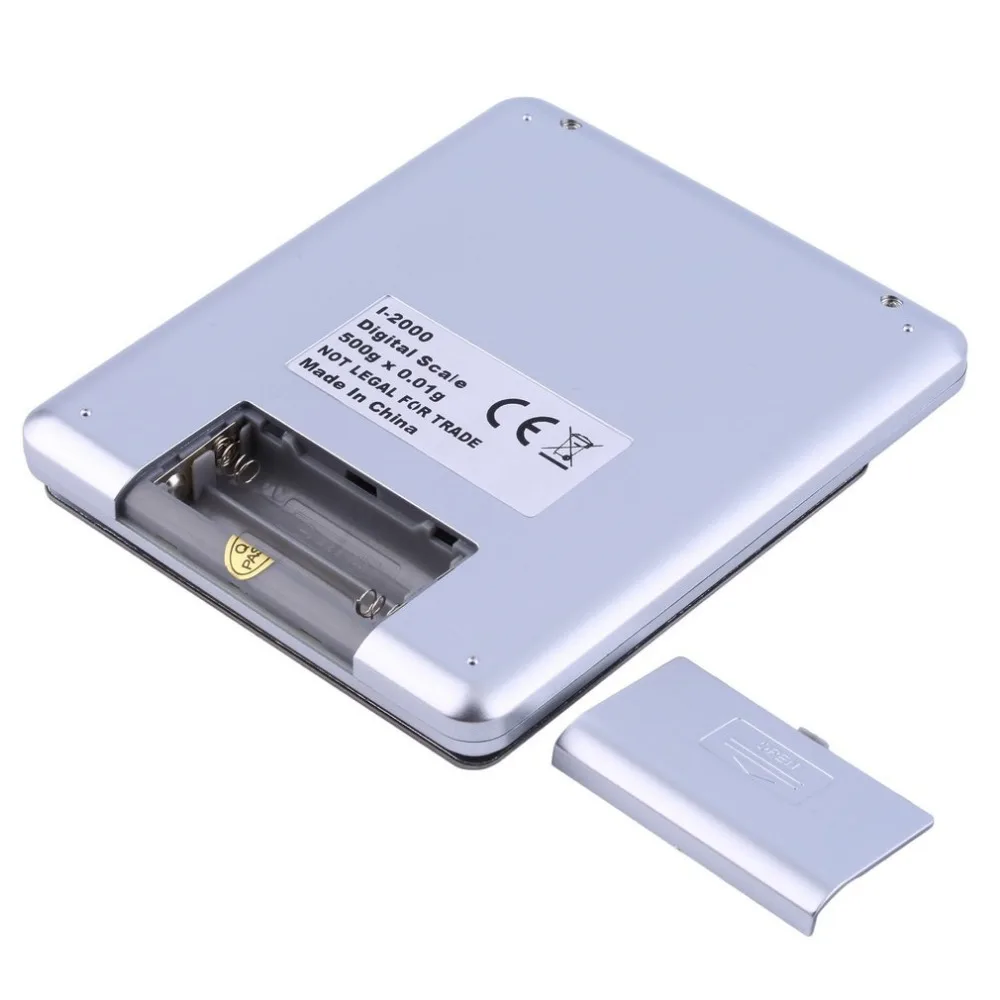 WH-I2000 500g x 0,01g lcd цифровые электронные кухонные весы для взвешивания еды Прямая