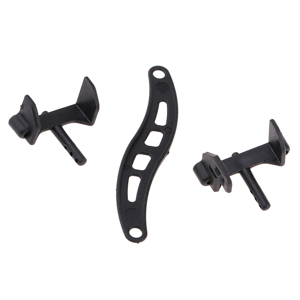 BLACK Battery Mount Bracket Kit for WLtoys K969 K979 K989 1:28 RC  Car