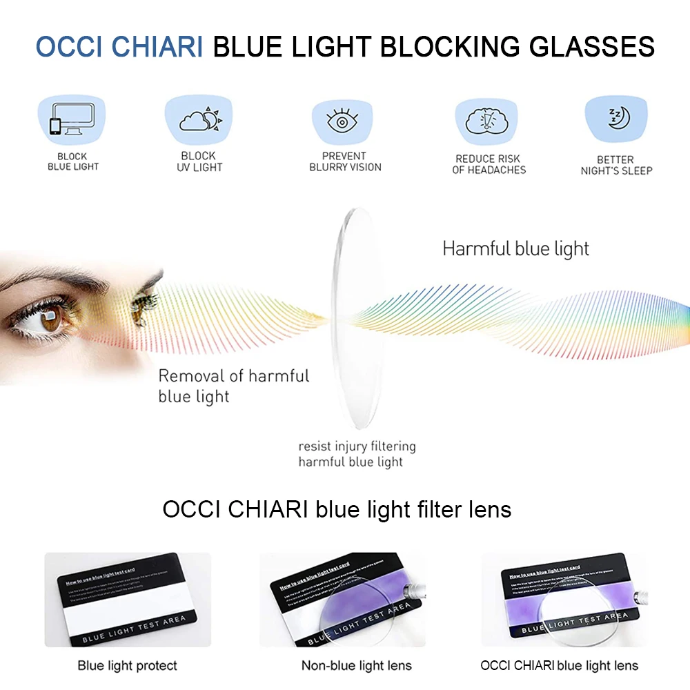 Anti Blue Light Glasses Women Eyewear Frames