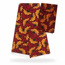 Модальные эластичные атласная шёлковая ткань Африканская мягкая восковая ткань с принтом 2 ярда шифон 4 ярда audel modell ИМИТИРОВАННАЯ ткань Анкара 90850