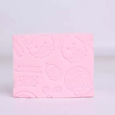 S 9X7X3cm pink Мягкий отшелушивающий крем для тела, для ванны, для душа, для ванной, инструменты, спа щетка для чистки, щетка для мытья, губка для взрослых и детей, Прямая поставка - Цвет: S 9X7X3cm pink