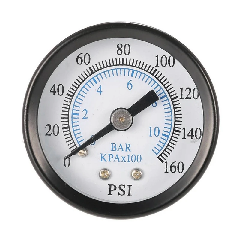 GTBL манометр Инструменты Портативный 0-160Psi 0-10Bar манометр гидравлический воздушный компрессор вакуумный манометр тест давления