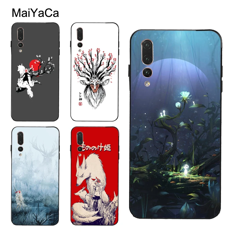 

MaiYaCa Princess Mononoke Case for Huawei Y9 Y7 2019 P20 P30 Pro Mate 10 20 Lite Honor 8X 9 10 Lite Nova 3E 3I