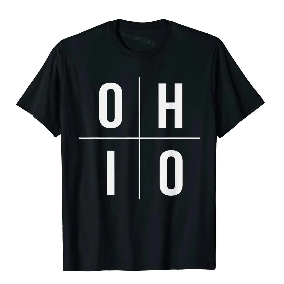 O H I O - Ohio The Buckeye State T Shirt Gift__B11175black