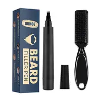 Penna per barba riempimento per barba pennello per matita barba Enhancer trucco baffi matita impermeabile strumenti per colorare duraturi a lunga modellatura H I6B4