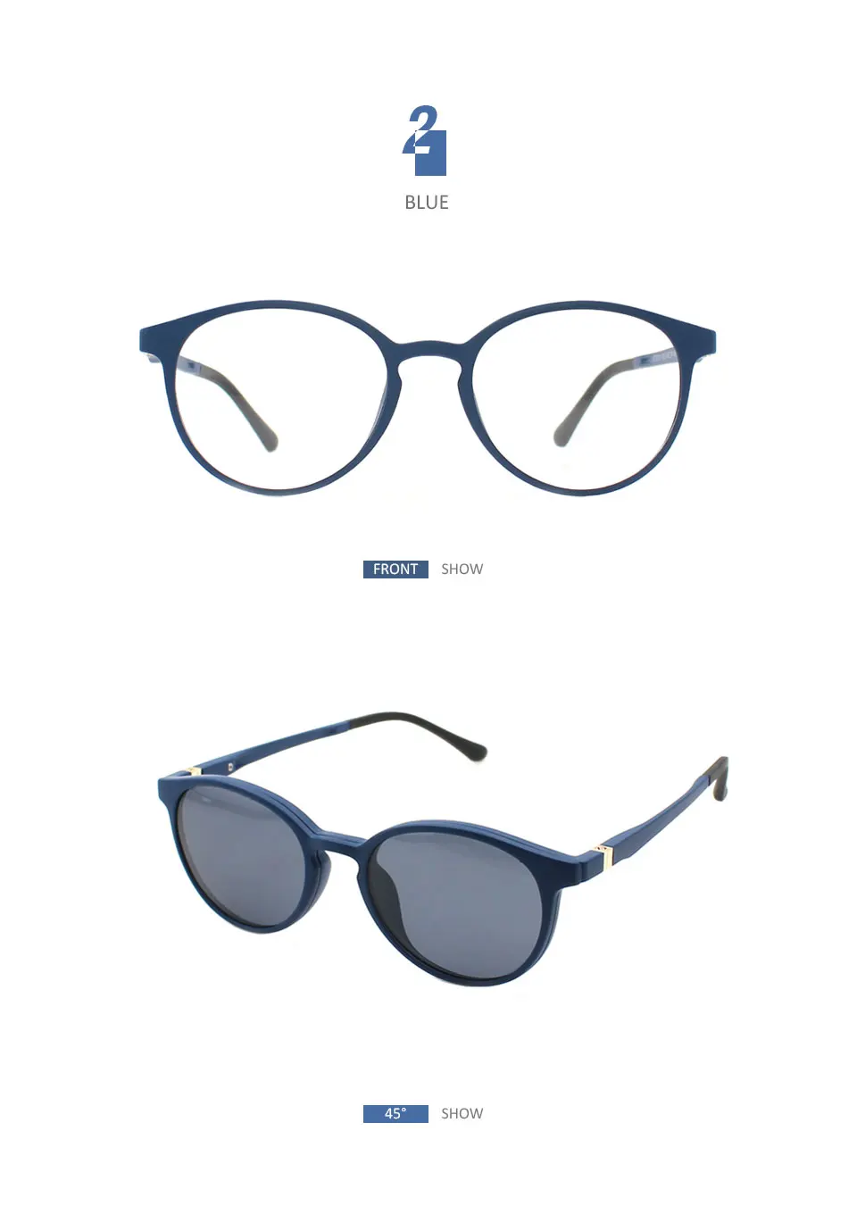 Magnetic-Clip-on-Shades-for-Glasses-Sunglasses-Women-Polarized-Round-Ultem(PEI)-Frame-Glasses-Lady-Driving-Sunglasses-80s-BT6201_06