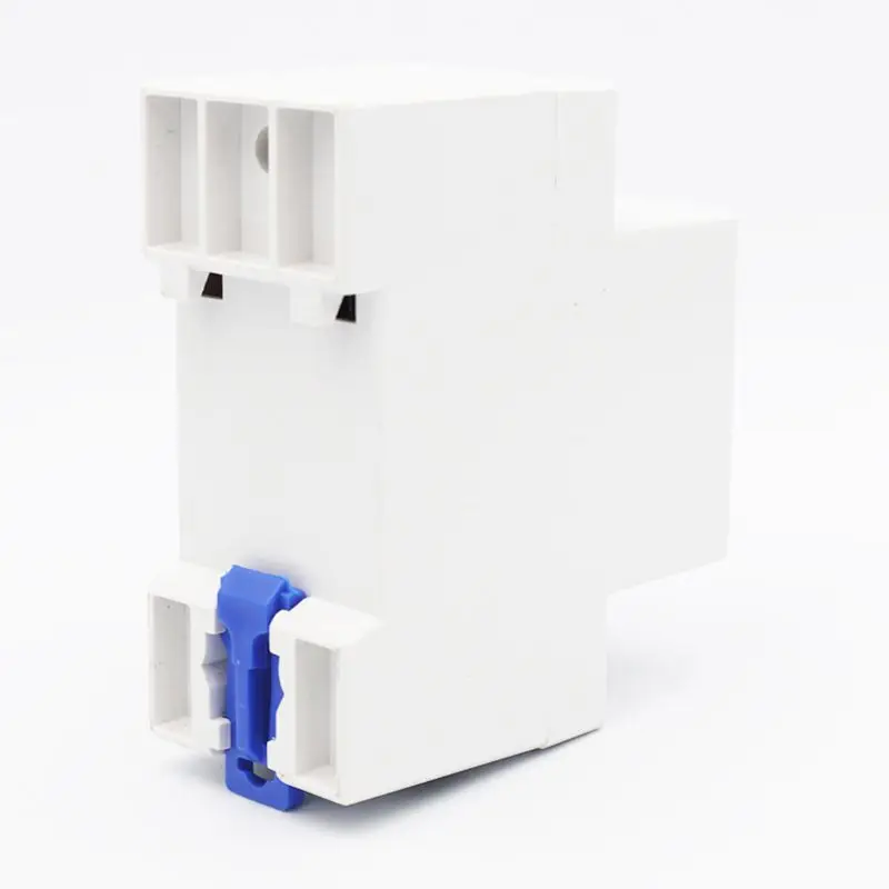 Однофазный 2 провода Din Rail 5(80A) счетчик энергии Электрический счетчик монитор DDM15SD с ЖК-подсветкой