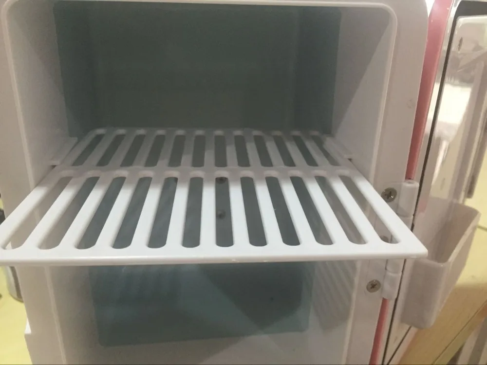 Двойное использование 4L домашнего использования автомобиля холодильники Ультра тихий низкий уровень шума автомобиля мини-Холодильники Морозильник охлаждение, отопление коробка холодильник