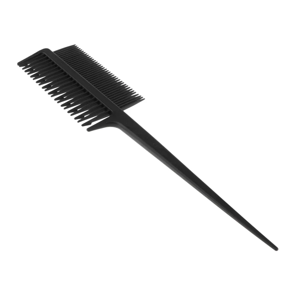 Professional 3-Way Weaving & Sectioning Foiling Comb for Hair Coloring, Highlighting & More