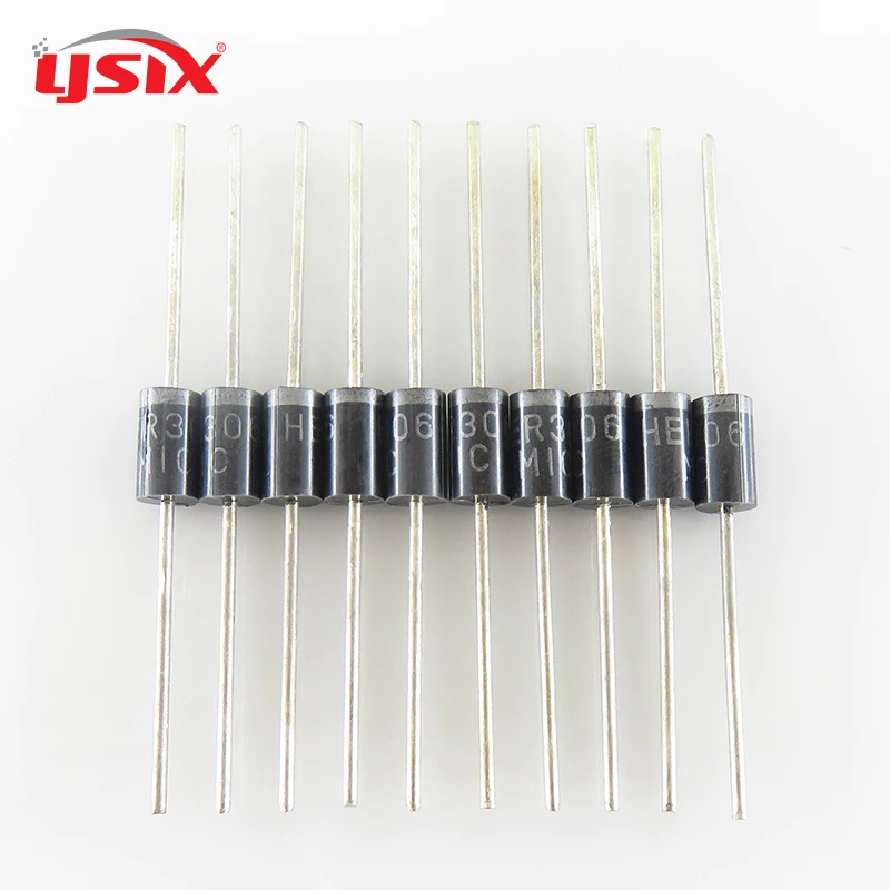 20 pçs her306 3a 600v diodo de recuperação rápida frete grátis|Diodos ...