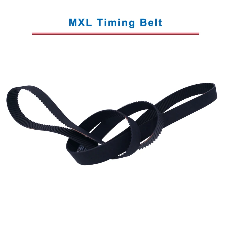 

2pcs MXL Timing Belt model-261/262/264/265.6/266.4/268/269/278/280/282.4MXL Transmission Belt Width 6/10mm For MXL Timing Pulley