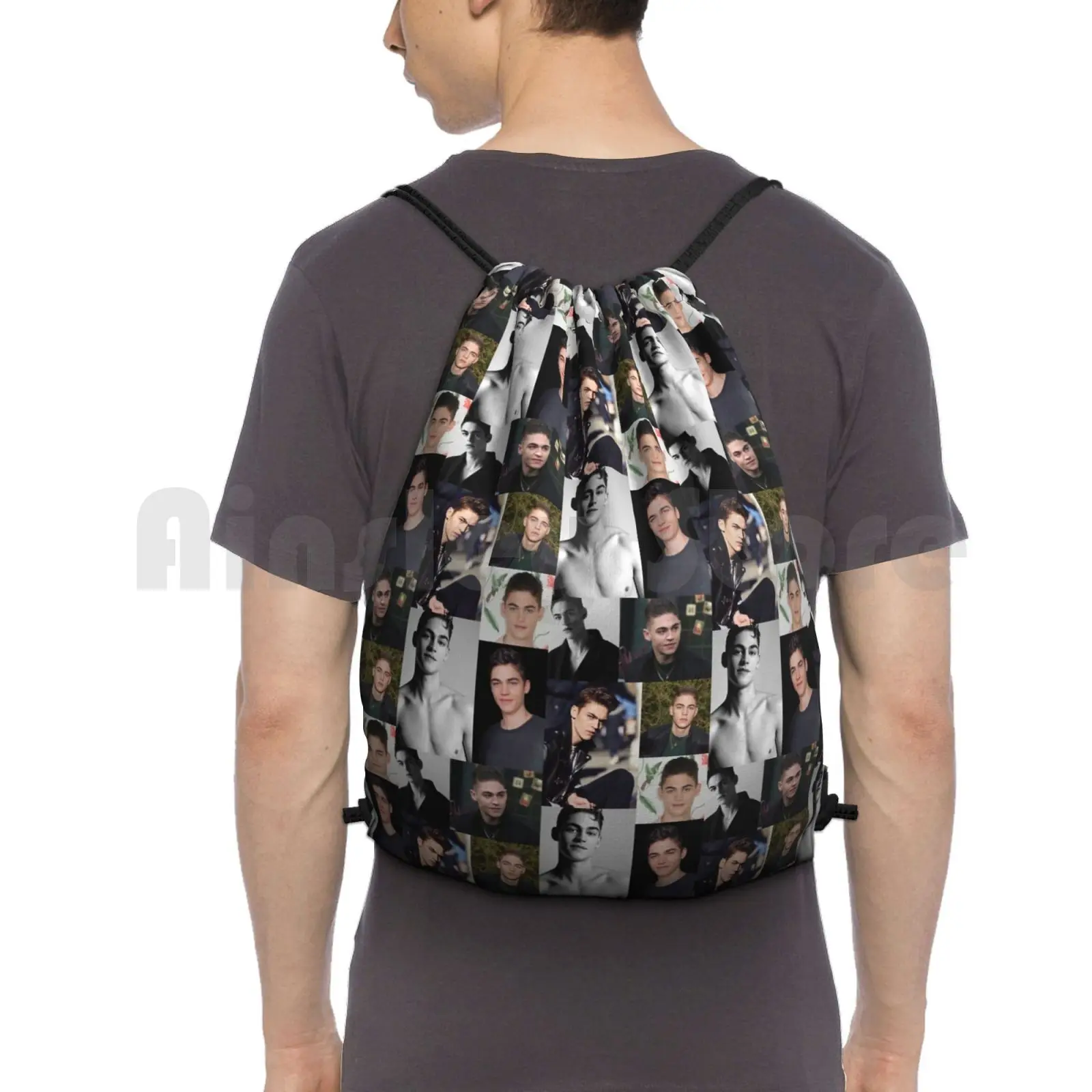 

Hardin Photo Edit Backpack Drawstring Bag Riding Climbing Gym Bag Hardin Hardin Michael After After We Collided Awc Harry