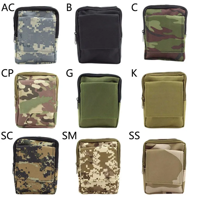 Открытый(Тактический) Molle Сумка Поясная Сумка водонепроницаемая сумка на молнии(тактическая) охотничьи карманы сумка