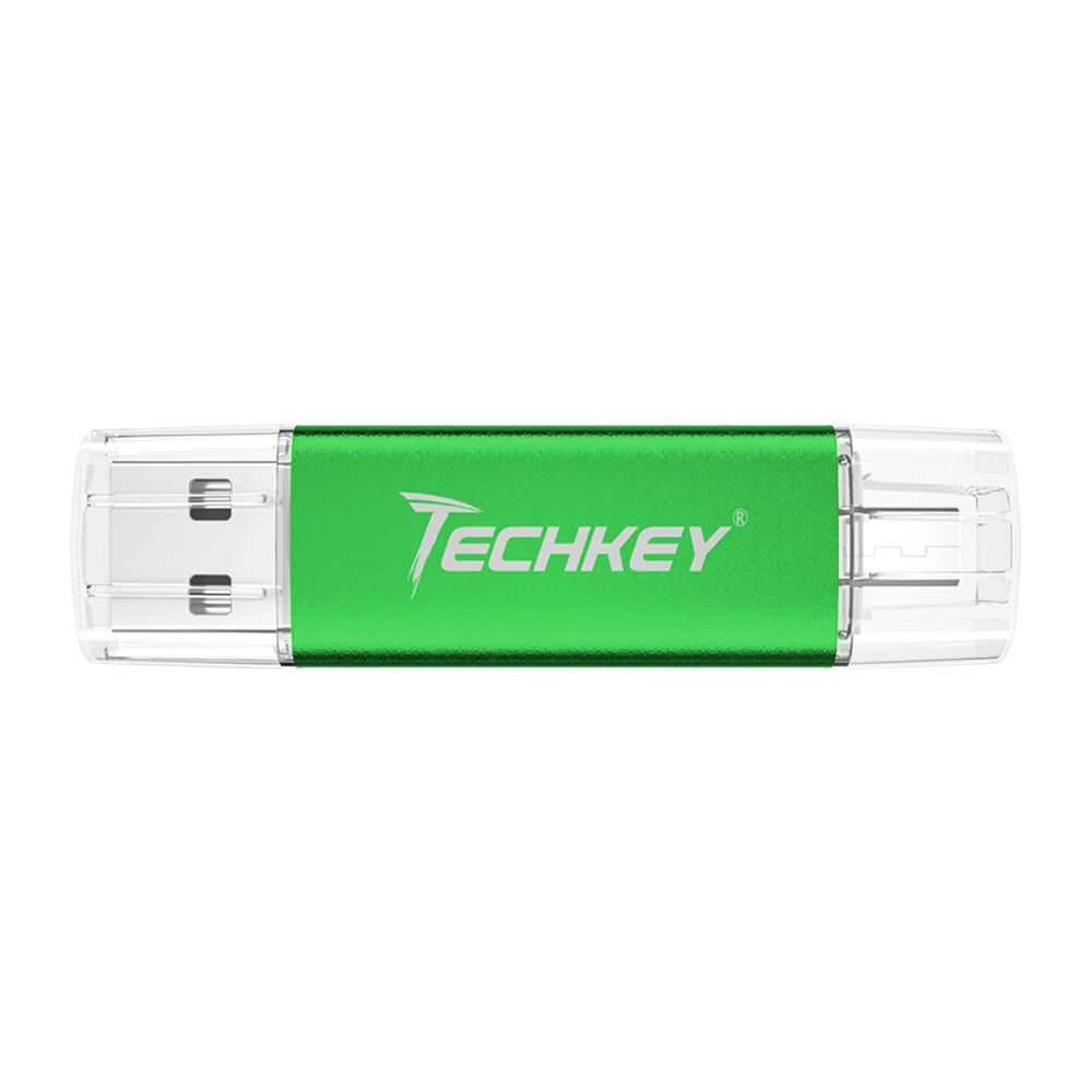 Новинка, otg флеш-накопитель, 32 ГБ, 64 ГБ, usb флеш-накопитель, 8 ГБ, 16 ГБ, usb-stick, 2,0, запоминающее устройство, флеш-диск для Android - Цвет: green