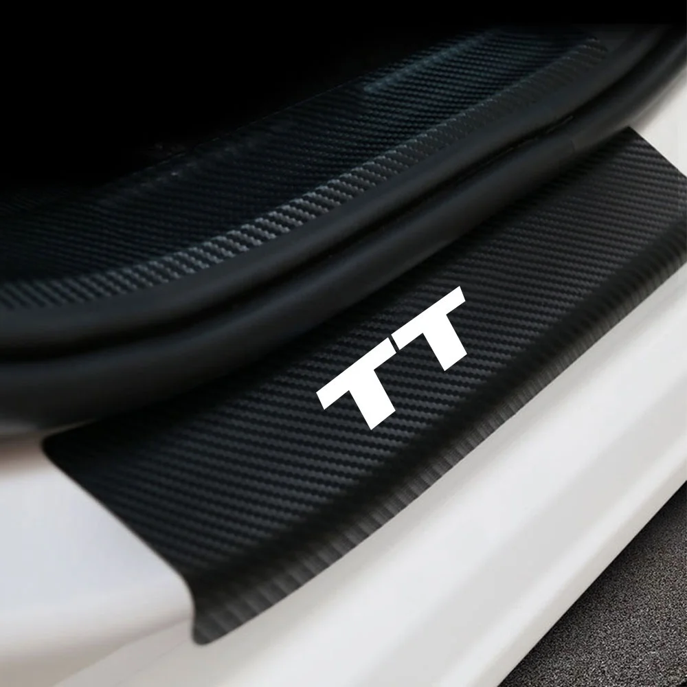 Порог машины порог педали стикер для Audi TT украшения углеродного волокна