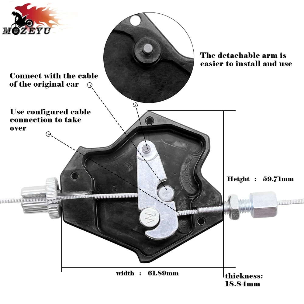 Для Kawasaki KDX125SR KDX 125 SR 1990-1999 1998 1997 1996 1995 Мотоцикл с ЧПУ двигатель трюк рычаг сцепления легкого выжима кабельного Системы