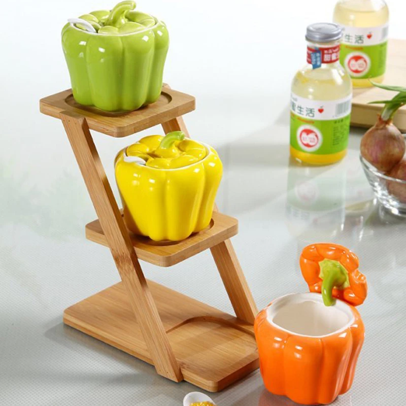  Multi-layer wooden plant pot holder stand tray flower Planter Succulent bonsai storage rack Seasoni